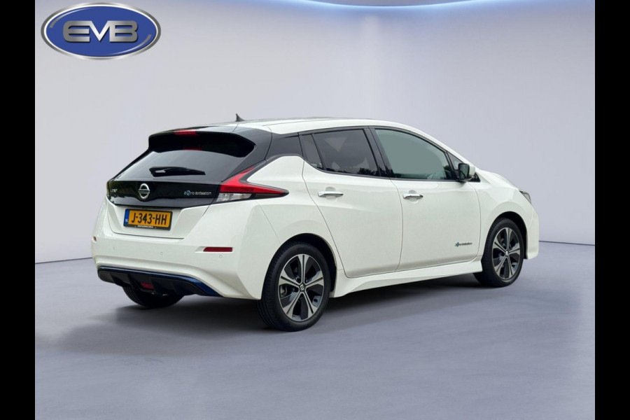 Nissan Leaf Tekna 40 kWh,alle opties, rondom zicht camera,eerste eigenaar, nl auto met nationale auto pas