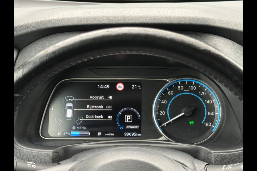 Nissan Leaf Tekna 40 kWh,alle opties, rondom zicht camera,eerste eigenaar, nl auto met nationale auto pas