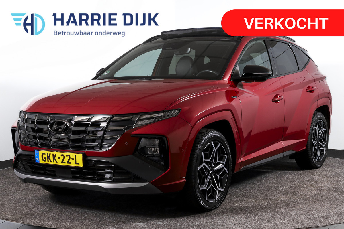 Hyundai Tucson 1.6 T-GDI PHEV N Line 4WD - Automaat | S\K-Panodak | Dig. Cockpit | Adapt. Cruise | Stoelverw. +Ventilatie | 360 Camera | Elek. Stoel | NAV + App. Connect | ECC | Elek. Klep | DAB | LM 19" | Hyundai Tucson 1.6 T-GDI PHEV N Line 4WD - Automaat | S\K-Panodak | Dig. Cockpit | Adapt. Cruise | Stoelverw. +Ventilatie | 360 Camera | Elek. Stoel | NAV + App. Connect | ECC | Elek. Klep | DAB | LM 19" |