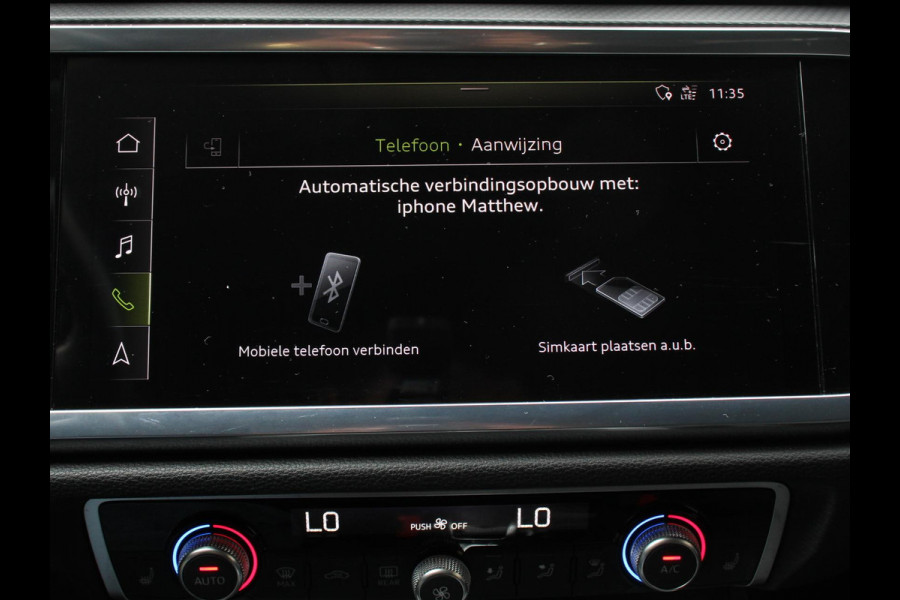 Audi Q3 35 TFSI 150pk S-Tronic Advanced Audi Q3 35 TFSI 150pk  S-Tronic Advanced  | Navigatie | Climate Control | Adaptieve Cruise Control | Virtual Cockpit | Lichtmetalen Velgen