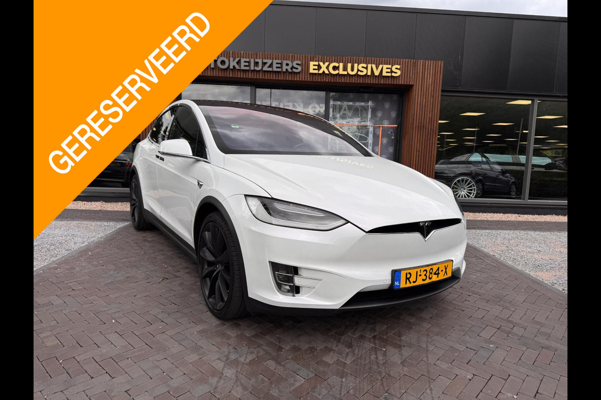 Tesla Model X 100D 6p. Autopilot Carbon Leer 6x Stoelverw. Trekhaak 22''LM Tesla Model X 100D 6p. Autopilot Carbon Leer 6x Stoelverw. Trekhaak 22''LM