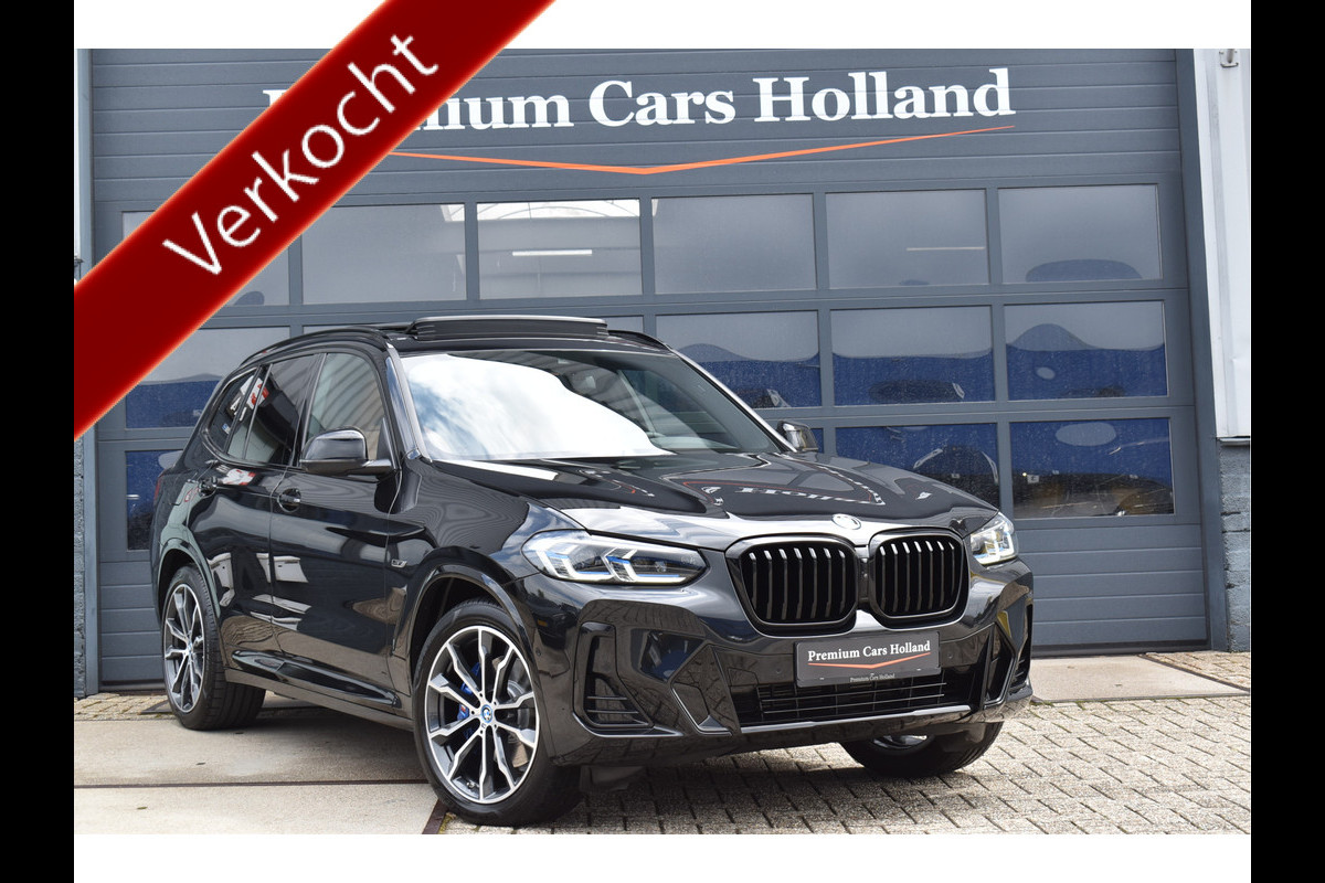 BMW X3 xDrive30e M-Sport 292 Pk M-Stoel Pano HUD Shadow Line Navi Camera Laser 20 Inch BMW X3 xDrive30e M-Sport 292 Pk M-Stoel Pano HUD Shadow Line Navi Camera Laser 20 Inch