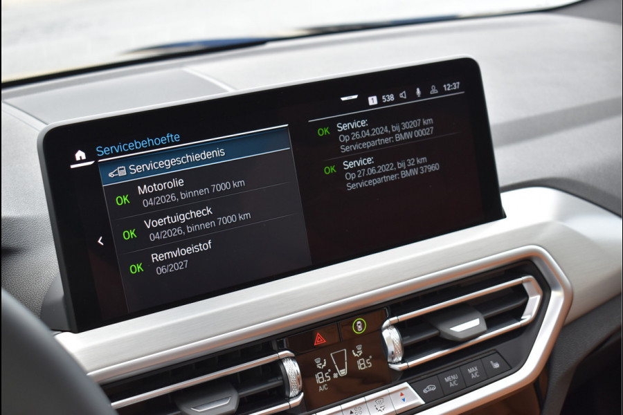 BMW X3 xDrive30e M-Sport 292 Pk M-Stoel Pano HUD Shadow Line Navi Camera Laser 20 Inch