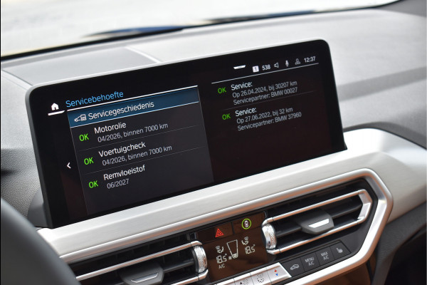 BMW X3 xDrive30e M-Sport 292 Pk M-Stoel Pano HUD Shadow Line Navi Camera Laser 20 Inch