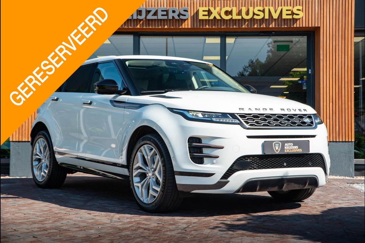Land Rover Range Rover Evoque P300e R Dynamic Panoramadak Lane Assist Meridian Leer 20''LM Land Rover Range Rover Evoque P300e R Dynamic Panoramadak Lane Assist Meridian Leer 20''LM