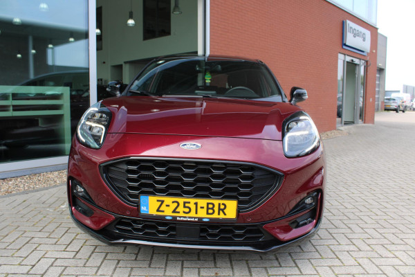 Ford Puma 1.0 EcoBoost Hybrid ST-Line X | Trekhaak | Winterpack | Adaptieve Cruise Control | B & O | Camera | BLIS | Navigatie | Privacy Glass | 18 Inch LMV