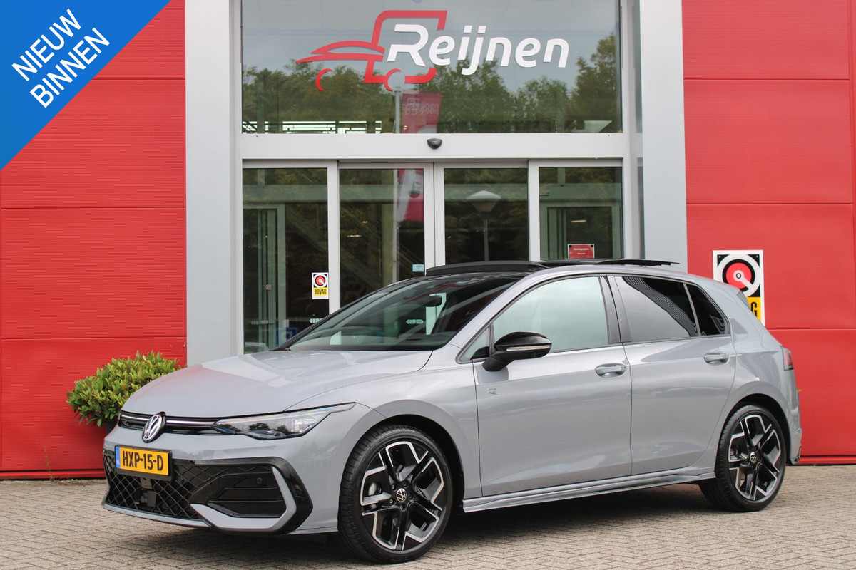 Volkswagen Golf 1.5 eTSI 150PK AUTOMAAT R-LINE EDITION 8.5! | NIEUW MODEL! | PANORAMISCH SCHUIF/KANTEL DAK | LICHTMETALEN VELGEN 18" "YORK" | 360˚ CAMERA | 3-ZONE AIRCONDITIONING INCL. AIRCARE | RIJASSISTENT PAKKET O.A. ADAPTIVE CRUISE CONTROL, LANE ASSIST, DODEHOEK DETECTIE | NAVIGATIE | HEAD UP DISPLAY | STOEL/STUUR VERWARMING | DESIGN PAKKET BLACK STYLE MET LED MATRIX KOPLAMPEN | Volkswagen Golf 1.5 eTSI 150PK AUTOMAAT R-LINE EDITION 8.5! | NIEUW MODEL! | PANORAMISCH SCHUIF/KANTEL DAK | LICHTMETALEN VELGEN 18" "YORK" | 360˚ CAMERA | 3-ZONE AIRCONDITIONING INCL. AIRCARE | RIJASSISTENT PAKKET O.A. ADAPTIVE CRUISE CONTROL, LANE ASSIST, DODEHOEK DETECTIE | NAVIGATIE | HEAD UP DISPLAY | STOEL/STUUR VERWARMING | DESIGN PAKKET BLACK STYLE MET LED MATRIX KOPLAMPEN |