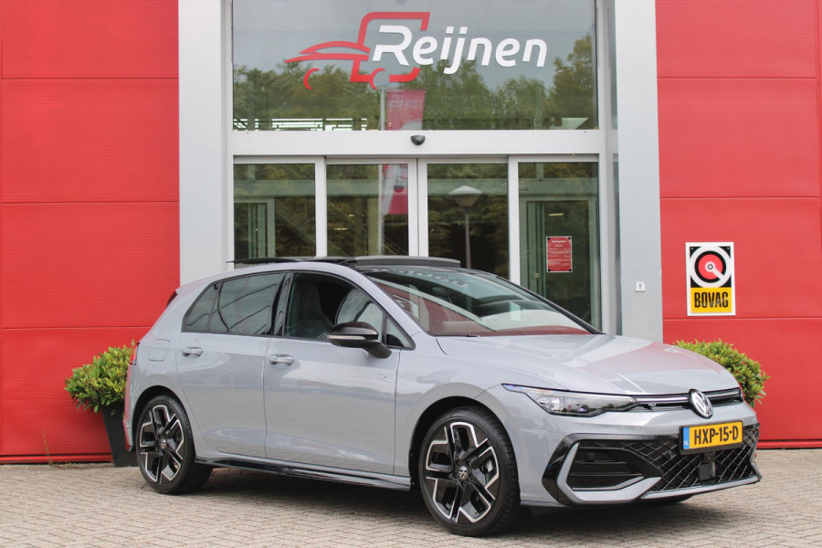 Volkswagen Golf 1.5 eTSI 150PK AUTOMAAT R-LINE EDITION 8.5! | NIEUW MODEL! | PANORAMISCH SCHUIF/KANTEL DAK | LICHTMETALEN VELGEN 18" "YORK" | 360˚ CAMERA | 3-ZONE AIRCONDITIONING INCL. AIRCARE | RIJASSISTENT PAKKET O.A. ADAPTIVE CRUISE CONTROL, LANE ASSIST, DODEHOEK DETECTIE | NAVIGATIE | HEAD UP DISPLAY | STOEL/STUUR VERWARMING | DESIGN PAKKET BLACK STYLE MET LED MATRIX KOPLAMPEN |
