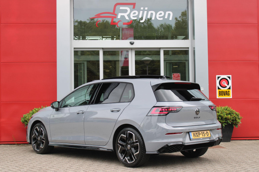 Volkswagen Golf 1.5 eTSI 150PK AUTOMAAT R-LINE EDITION 8.5! | NIEUW MODEL! | PANORAMISCH SCHUIF/KANTEL DAK | LICHTMETALEN VELGEN 18" "YORK" | 360˚ CAMERA | 3-ZONE AIRCONDITIONING INCL. AIRCARE | RIJASSISTENT PAKKET O.A. ADAPTIVE CRUISE CONTROL, LANE ASSIST, DODEHOEK DETECTIE | NAVIGATIE | HEAD UP DISPLAY | STOEL/STUUR VERWARMING | DESIGN PAKKET BLACK STYLE MET LED MATRIX KOPLAMPEN |