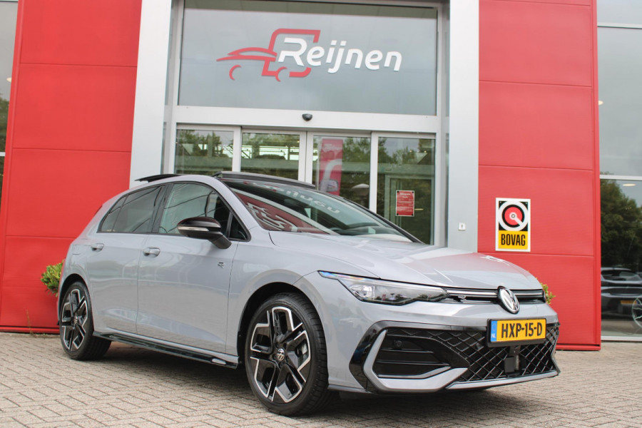 Volkswagen Golf 1.5 eTSI 150PK AUTOMAAT R-LINE EDITION 8.5! | NIEUW MODEL! | PANORAMISCH SCHUIF/KANTEL DAK | LICHTMETALEN VELGEN 18" "YORK" | 360˚ CAMERA | 3-ZONE AIRCONDITIONING INCL. AIRCARE | RIJASSISTENT PAKKET O.A. ADAPTIVE CRUISE CONTROL, LANE ASSIST, DODEHOEK DETECTIE | NAVIGATIE | HEAD UP DISPLAY | STOEL/STUUR VERWARMING | DESIGN PAKKET BLACK STYLE MET LED MATRIX KOPLAMPEN |