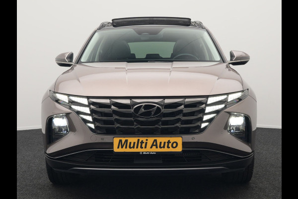 Hyundai Tucson 1.6 T-GDI Premium 4WD Plug In Hybrid 265pk Dealer O.H. PHEV | Panodak | Trekhaak Afneembaar | Adaptive Cruise | Lederen Sportstoelen Memory & Ventilatie | Krell Audio | Stoel & Stuurverwarming | Navigatie | Apple Carplay | Camera | Virtual |