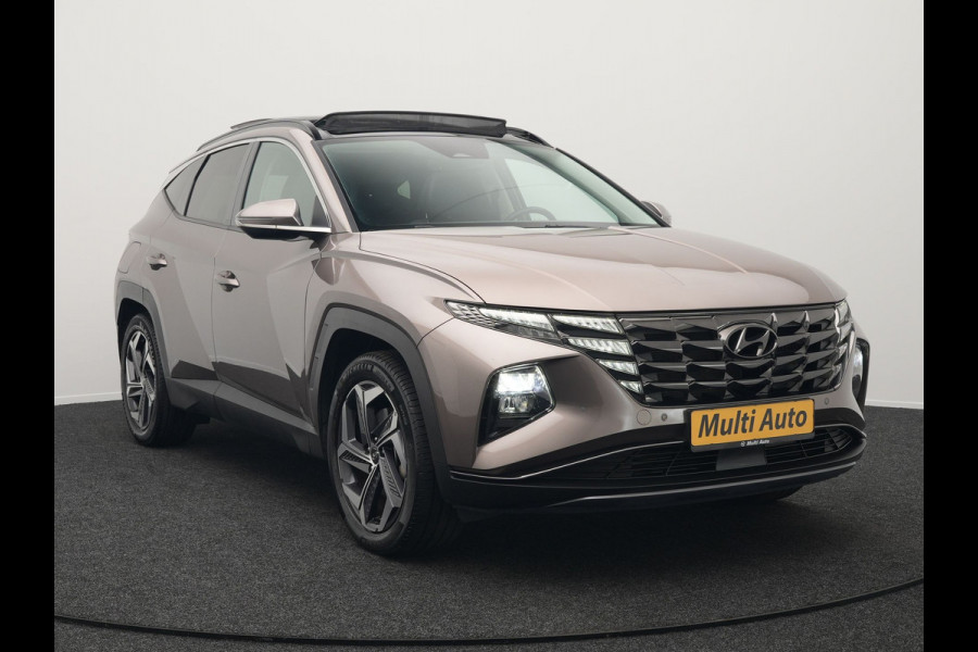 Hyundai Tucson 1.6 T-GDI Premium 4WD Plug In Hybrid 265pk Dealer O.H. PHEV | Panodak | Trekhaak Afneembaar | Adaptive Cruise | Lederen Sportstoelen Memory & Ventilatie | Krell Audio | Stoel & Stuurverwarming | Navigatie | Apple Carplay | Camera | Virtual |