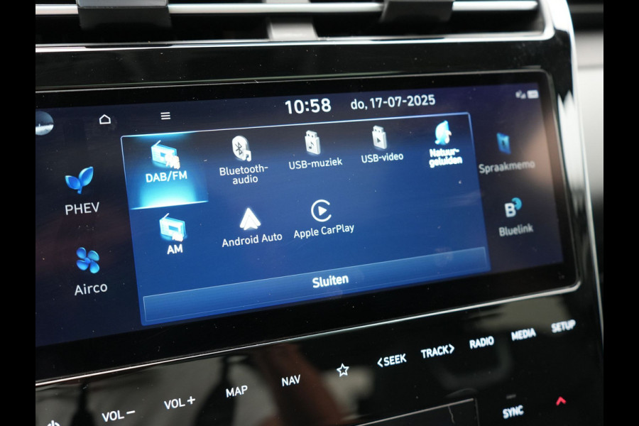 Hyundai Tucson 1.6 T-GDI Premium 4WD Plug In Hybrid 265pk Dealer O.H. PHEV | Panodak | Trekhaak Afneembaar | Adaptive Cruise | Lederen Sportstoelen Memory & Ventilatie | Krell Audio | Stoel & Stuurverwarming | Navigatie | Apple Carplay | Camera | Virtual |