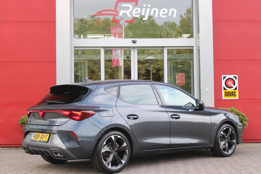 CUPRA Leon 1.5 eTSI 150PK BUSINESS EDITION | NIEUW MODEL! | LED MATRIX KOPLAMPEN | DRAADLOZE APPLE CARPLAY/ANDROID AUTO | NAVIGATIE | ACHTERUITRIJ CAMERA | 18" LICHTMETALEN VELGEN "GARBI" | DRAADLOZE TELEFOONLADER | STOEL/STUUR VERWARMING |  12,9" INFORTAINMENT SYSTEM | ZWARTE HEMELBEKLEDING | E-SOUND GELUIDSSIMULATOR | CLIMATE CONTROL VOOR EN ACHTERIN | SPORT STOELEN | SFEER VERLICHTING | DYNAMISCHE VERLICHTING | ADAPTIVE CRUISE CONTROL | KEYLESS ENTRY/START |
