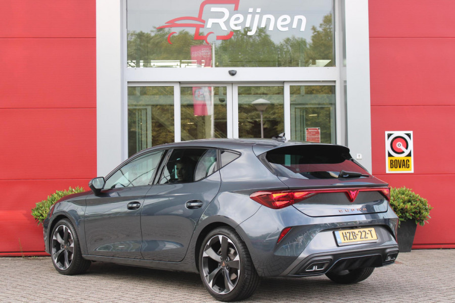 CUPRA Leon 1.5 eTSI 150PK BUSINESS EDITION | NIEUW MODEL! | LED MATRIX KOPLAMPEN | DRAADLOZE APPLE CARPLAY/ANDROID AUTO | NAVIGATIE | ACHTERUITRIJ CAMERA | 18" LICHTMETALEN VELGEN "GARBI" | DRAADLOZE TELEFOONLADER | STOEL/STUUR VERWARMING |  12,9" INFORTAINMENT SYSTEM | ZWARTE HEMELBEKLEDING | E-SOUND GELUIDSSIMULATOR | CLIMATE CONTROL VOOR EN ACHTERIN | SPORT STOELEN | SFEER VERLICHTING | DYNAMISCHE VERLICHTING | ADAPTIVE CRUISE CONTROL | KEYLESS ENTRY/START |