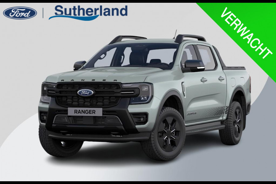 Ford Ranger 2.3 PHEV Stormtrak Double Cab 281pk | 5 persoons! | Technology Pack Plus Trailer | Cargo Area Pack | Power Rollertop | Prijs excl. BTW incl. BPM | laadkabel mode 3 16A