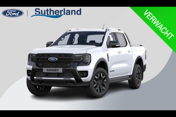 Ford Ranger 2.3 PHEV Wildtrak Double Cab 281pk | 5 persoons! | Technology Pack Plus Trailer | Cargo Area Pack | Power Rollertop | Prijs excl. BTW incl. BPM | laadkabel mode 3 16A | Rijklaar