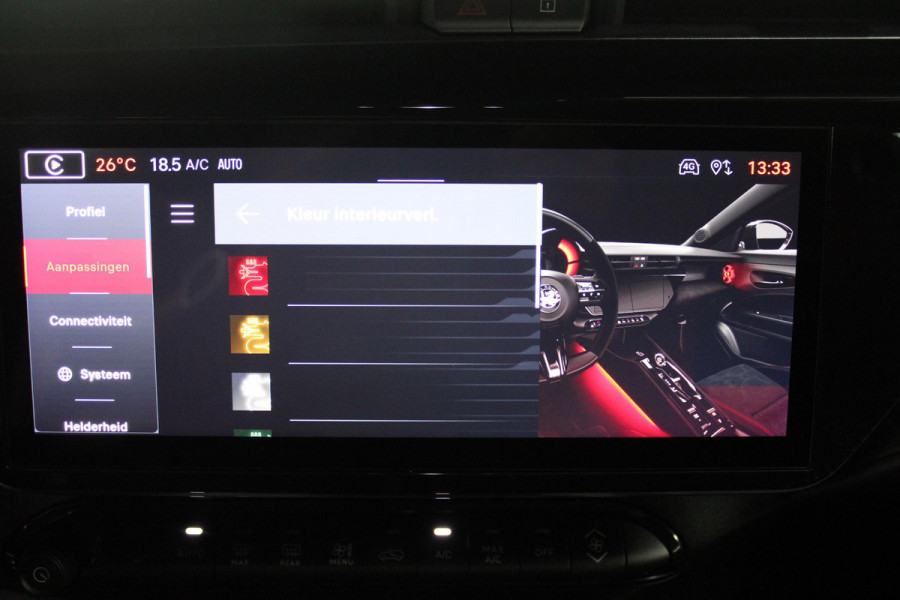Alfa Romeo junior ELETTRICA SPECIALE 156PK 54 kWh | BICOLOR DAK (ZWART DAK) | TECHNOLOGIE PAKKET (O.A. FULL LED ADAPTIVE MATRIX KOPLAMPEN/DODEHOEK DETECTIE/DRAADLOZE TELEFOONLADER/ACHTERUITRIJ CAMERA/PARKEERSENSOREN VOOR, ACHTER,ZIJKANT) | DRAADLOZE APPLE CARPLAY/ANDROID AUTO | CLIMATE CONTROL | ELEKTRISCH BEDIENBARE ACHTERKLEP | STOEL VERWARMING | ELEKTRISCH BEDIENBARE VOORSTOELEN | VOORSTOELEN MET MASSAGE FUNCTIE | VERKEERSBORDEN HERKENNING | ADAPTIVE CRUISE CONTROL | KEYLESS ENTRY/START | NIEUWE AUTO! |