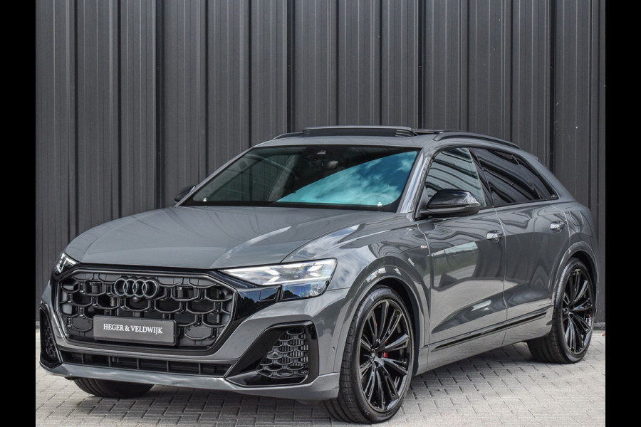 Audi Q8 60 TFSI e QUATTRO PRO LINE S COMPETITION | PANORAMADAK | BANG & OLUFSEN ADVANCED | S-SEATS | CARBON INLEG | HEAD-UP | 360 CAMERA