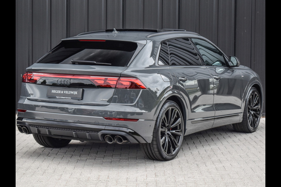 Audi Q8 60 TFSI e QUATTRO PRO LINE S COMPETITION | PANORAMADAK | BANG & OLUFSEN ADVANCED | S-SEATS | CARBON INLEG | HEAD-UP | 360 CAMERA