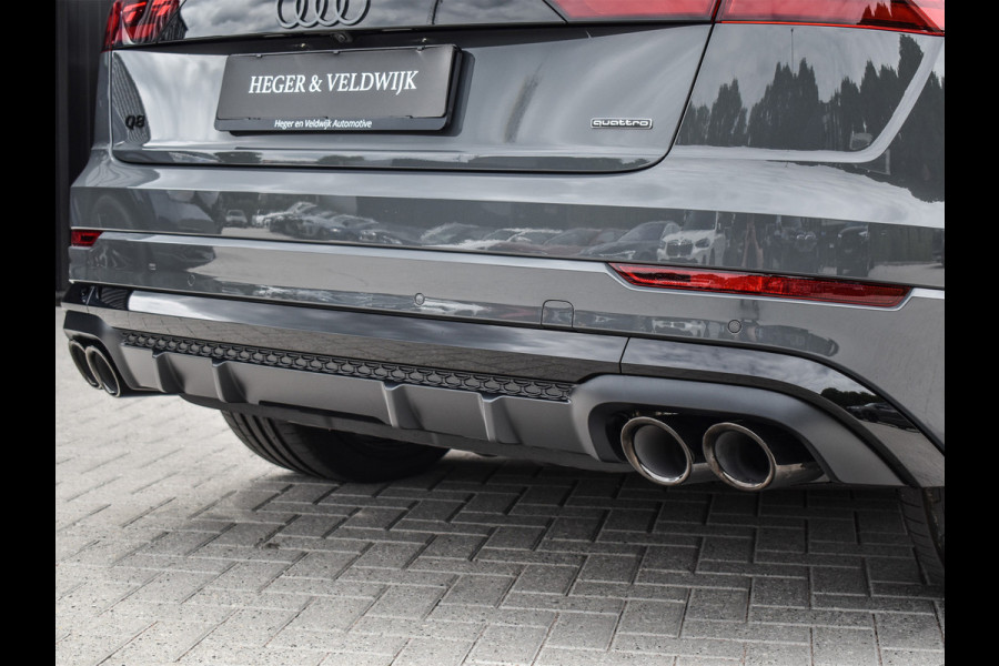 Audi Q8 60 TFSI e QUATTRO PRO LINE S COMPETITION | PANORAMADAK | BANG & OLUFSEN ADVANCED | S-SEATS | CARBON INLEG | HEAD-UP | 360 CAMERA