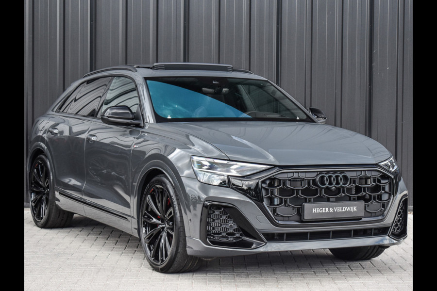 Audi Q8 60 TFSI e QUATTRO PRO LINE S COMPETITION | PANORAMADAK | BANG & OLUFSEN ADVANCED | S-SEATS | CARBON INLEG | HEAD-UP | 360 CAMERA