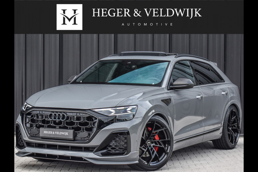 Audi Q8 60 TFSI e ABT AERO COMPETITION | ABT LEGACY WHEELS | B&O ADVANCED | PANORAMADAK | MASSAGE STOELEN | 4 WIEL BESTURING | ALCANTARE