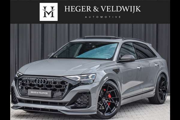 Audi Q8 60 TFSI e ABT AERO COMPETITION | ABT LEGACY WHEELS | B&O ADVANCED | PANORAMADAK | MASSAGE STOELEN | 4 WIEL BESTURING | ALCANTARE