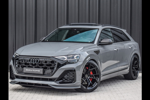 Audi Q8 60 TFSI e ABT AERO COMPETITION | ABT LEGACY WHEELS | B&O ADVANCED | PANORAMADAK | MASSAGE STOELEN | 4 WIEL BESTURING | ALCANTARE