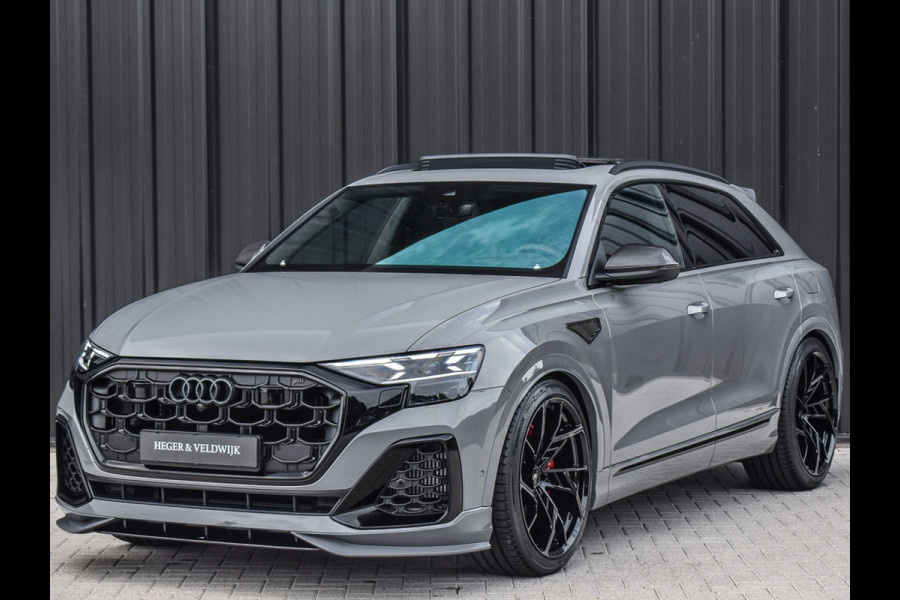 Audi Q8 60 TFSI e ABT AERO COMPETITION | ABT LEGACY WHEELS | B&O ADVANCED | PANORAMADAK | MASSAGE STOELEN | 4 WIEL BESTURING | ALCANTARE