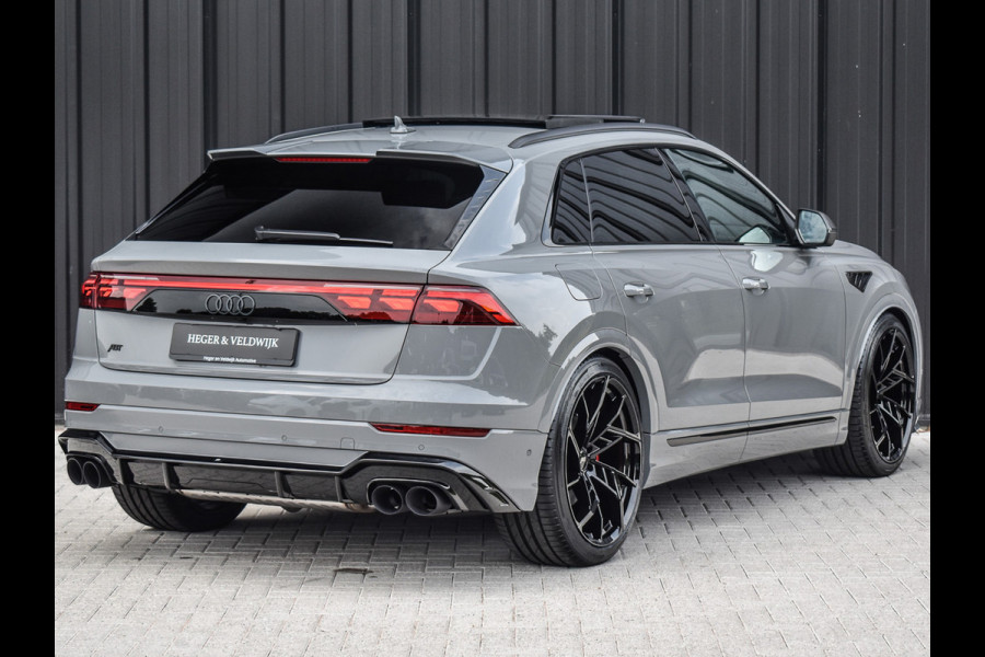 Audi Q8 60 TFSI e ABT AERO COMPETITION | ABT LEGACY WHEELS | B&O ADVANCED | PANORAMADAK | MASSAGE STOELEN | 4 WIEL BESTURING | ALCANTARE