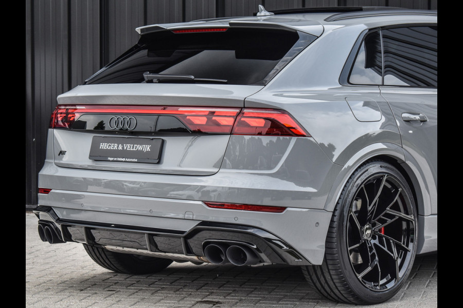 Audi Q8 60 TFSI e ABT AERO COMPETITION | ABT LEGACY WHEELS | B&O ADVANCED | PANORAMADAK | MASSAGE STOELEN | 4 WIEL BESTURING | ALCANTARE