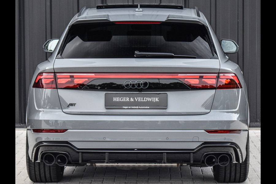 Audi Q8 60 TFSI e ABT AERO COMPETITION | ABT LEGACY WHEELS | B&O ADVANCED | PANORAMADAK | MASSAGE STOELEN | 4 WIEL BESTURING | ALCANTARE