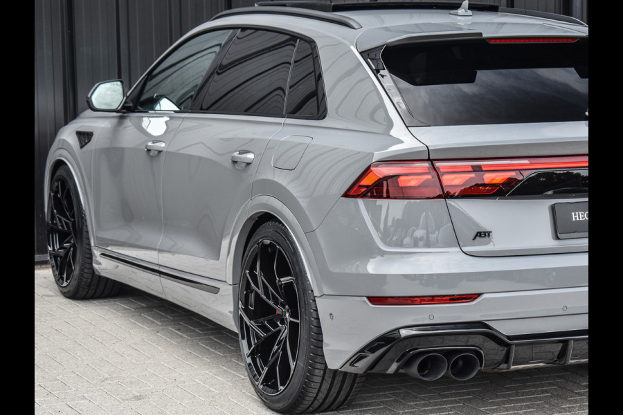 Audi Q8 60 TFSI e ABT AERO COMPETITION | ABT LEGACY WHEELS | B&O ADVANCED | PANORAMADAK | MASSAGE STOELEN | 4 WIEL BESTURING | ALCANTARE
