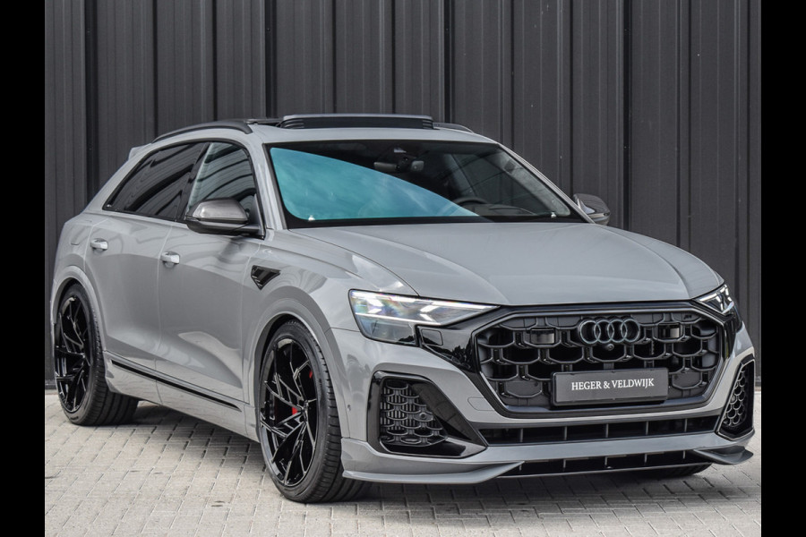Audi Q8 60 TFSI e ABT AERO COMPETITION | ABT LEGACY WHEELS | B&O ADVANCED | PANORAMADAK | MASSAGE STOELEN | 4 WIEL BESTURING | ALCANTARE