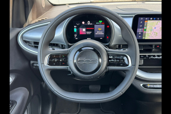 Fiat 500E 3+1 Icon 42 kWh * Black edition * AppleCarplay * Cruise * Rijstrooksensor *