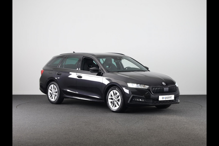 Škoda Octavia Combi 1.0 e-TSI Sport Business 110 pk Automaat (DSG) | Navigatie | Parkeersensoren | Adaptieve cruise control | LED koplampen |