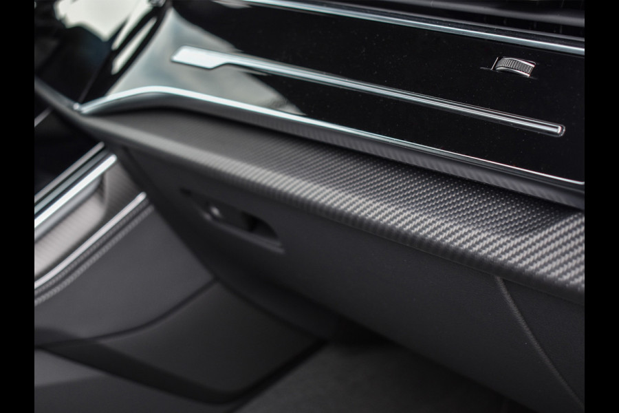 Audi Q8 60 TFSI e QUATTRO PRO LINE S COMPETITION | MEMORY + MASSAGE S-SEATS | PANORAMADAK | B&O ADVANCED | S-SEATS | CARBON | HEAD-UP |