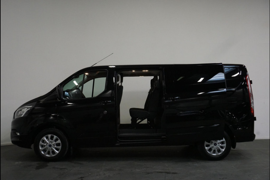 Ford Transit Custom 300 2.0 TDCI L2H1 Limited Dubbele cabine Navi| Airco| 2 Schuifdeuren | Trekhaak| PDC| Carplay| DAB|