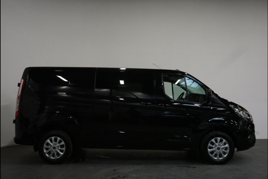 Ford Transit Custom 300 2.0 TDCI L2H1 Limited Dubbele cabine Navi| Airco| 2 Schuifdeuren | Trekhaak| PDC| Carplay| DAB|
