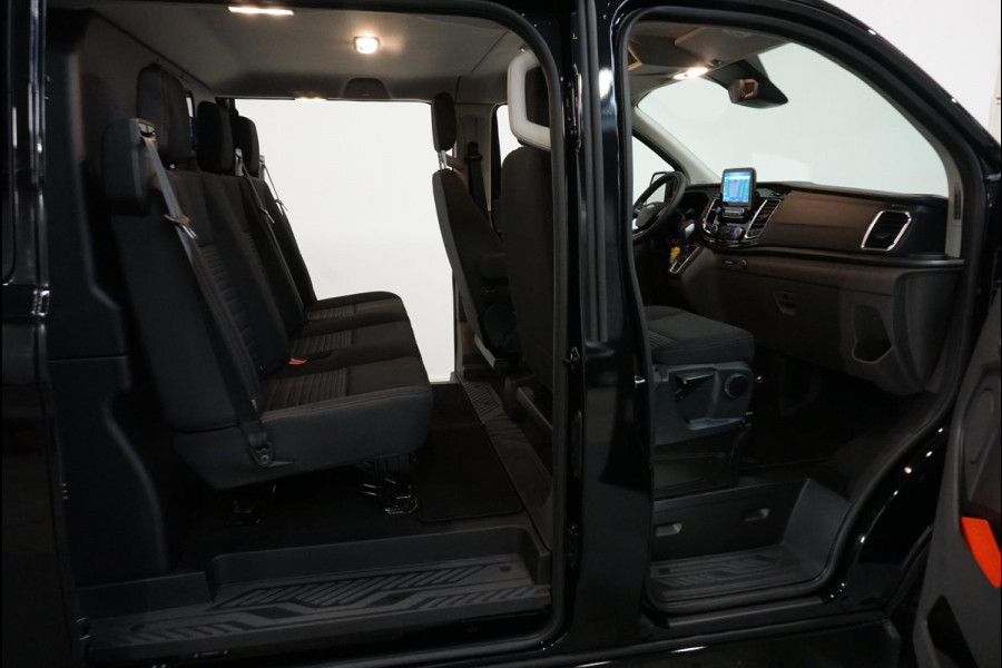 Ford Transit Custom 300 2.0 TDCI L2H1 Limited Dubbele cabine Navi| Airco| 2 Schuifdeuren | Trekhaak| PDC| Carplay| DAB|
