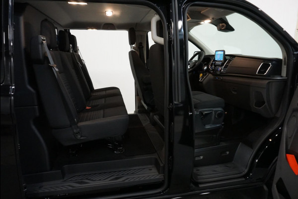 Ford Transit Custom 300 2.0 TDCI L2H1 Limited Dubbele cabine Navi| Airco| 2 Schuifdeuren | Trekhaak| PDC| Carplay| DAB|