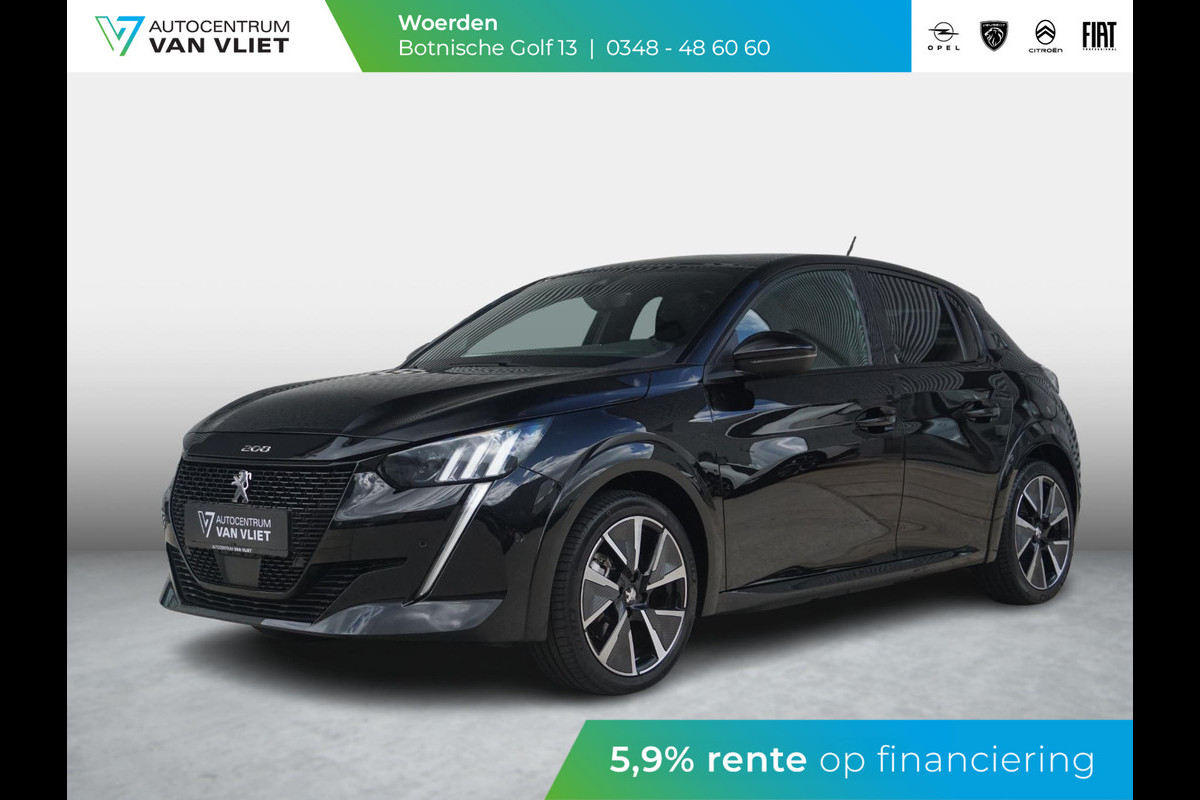 Peugeot e-208 EV GT Pack 50 kWh Panoramadak Peugeot e-208 EV GT Pack 50 kWh Panoramadak