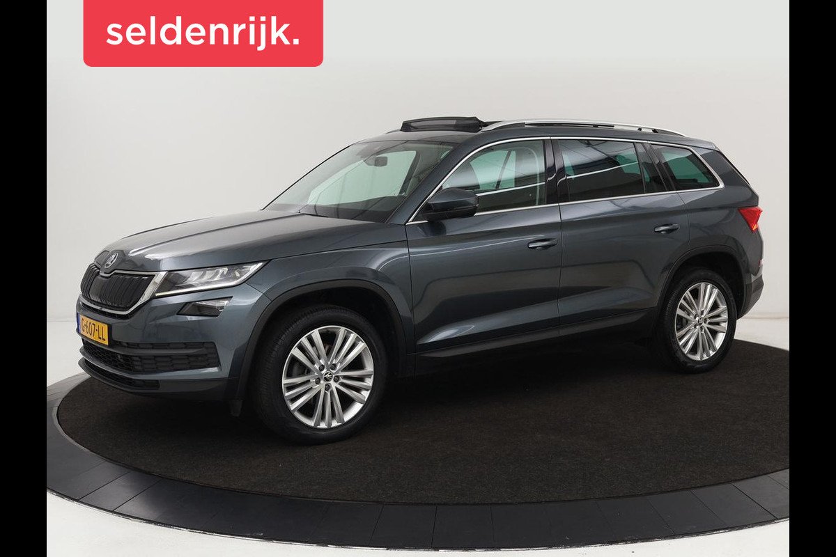 Škoda Kodiaq 1.5 TSI Business Edition | Panoramadak | Stoelverwarming | Adaptive cruise | Trekhaak | Virtual Cockpit | Canton Sound | Keyless | Camera | Navigatie | Carplay | 19'' lichtmetalen velgen Škoda Kodiaq 1.5 TSI Business Edition | Panoramadak | Stoelverwarming | Adaptive cruise | Trekhaak | Virtual Cockpit | Canton Sound | Keyless | Camera | Navigatie | Carplay | 19'' lichtmetalen velgen