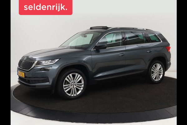 Škoda Kodiaq 1.5 TSI Business Edition | Panoramadak | Stoelverwarming | Adaptive cruise | Trekhaak | Virtual Cockpit | Canton Sound | Keyless | Camera | Navigatie | Carplay | 19'' lichtmetalen velgen