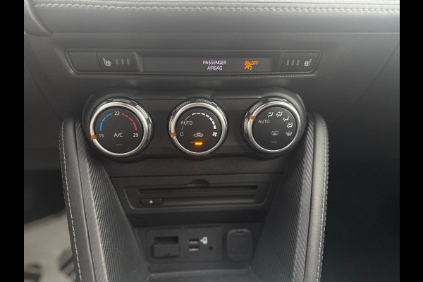 Mazda 2 1.5 Skyactiv-G GT-M |Navi|LED|CarPlay/android auto|Dodehoek|Keyless|PDC+Cam|Stoelverwarming|HUD|Parkeerhulp|Clima|
