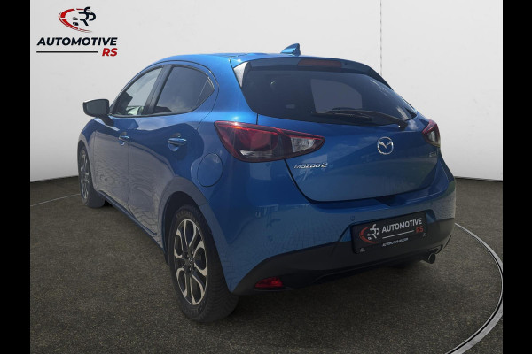 Mazda 2 1.5 Skyactiv-G GT-M |Navi|LED|CarPlay/android auto|Dodehoek|Keyless|PDC+Cam|Stoelverwarming|HUD|Parkeerhulp|Clima|