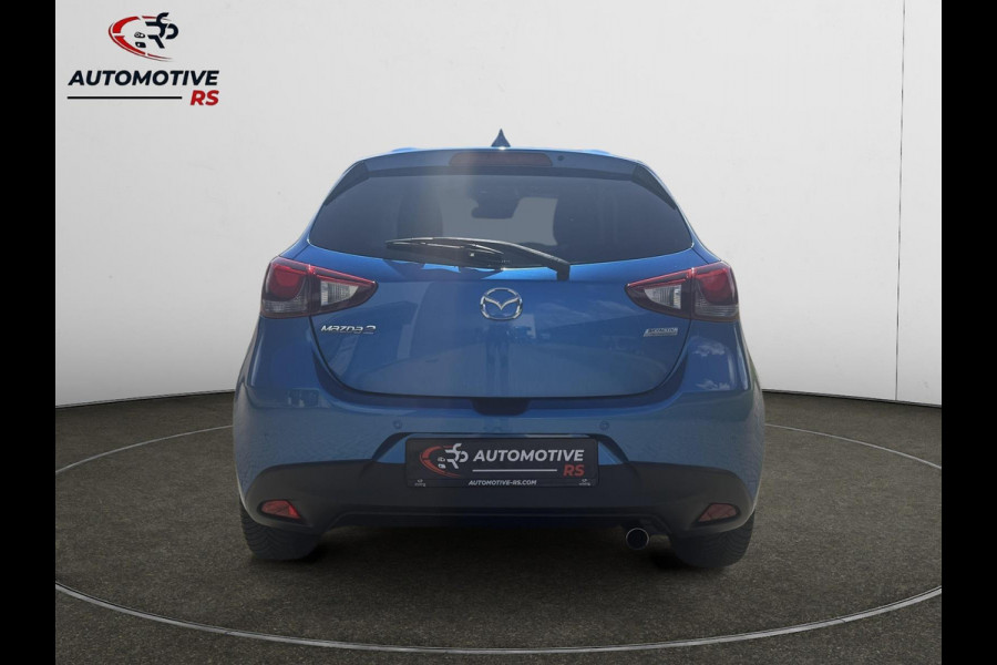 Mazda 2 1.5 Skyactiv-G GT-M |Navi|LED|CarPlay/android auto|Dodehoek|Keyless|PDC+Cam|Stoelverwarming|HUD|Parkeerhulp|Clima|