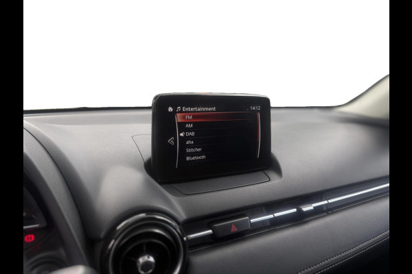 Mazda 2 1.5 Skyactiv-G GT-M |Navi|LED|CarPlay/android auto|Dodehoek|Keyless|PDC+Cam|Stoelverwarming|HUD|Parkeerhulp|Clima|