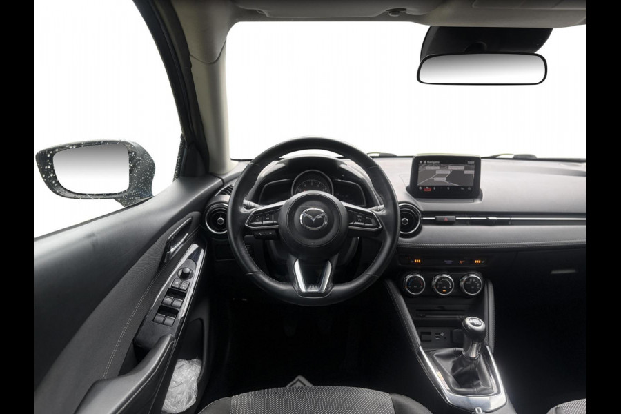 Mazda 2 1.5 Skyactiv-G GT-M |Navi|LED|CarPlay/android auto|Dodehoek|Keyless|PDC+Cam|Stoelverwarming|HUD|Parkeerhulp|Clima|